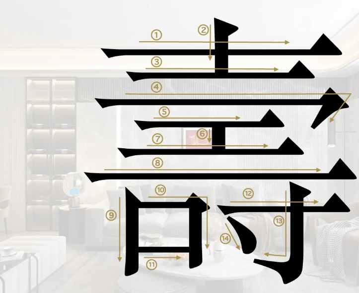 Chữ Thọ trong tiếng Hán